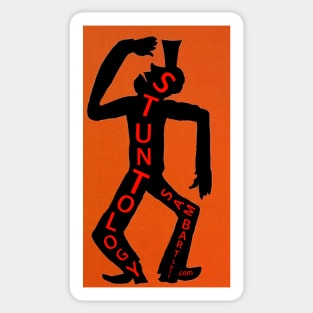 Stuntology Guy, variation in orange Sticker